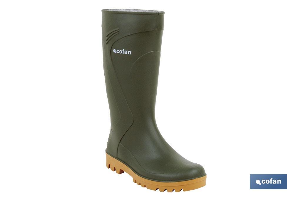 BOTA AGUA VERDE ALTA CALIDAD T-37