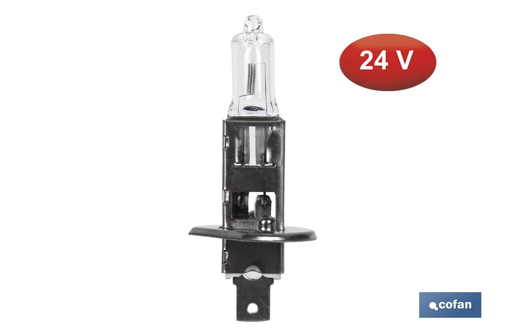 LÁMPARA HALÓGENA COFAN H1 (P14,5S) 24V 70W