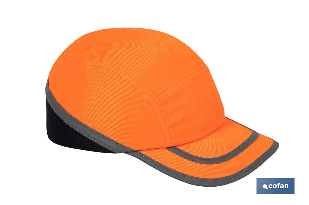 GORRA SPORT SEGURIDAD NARANJA