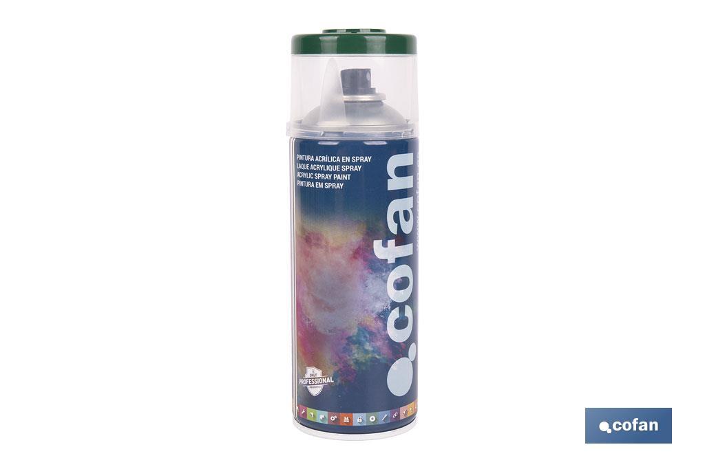 PINTURA ACRIL. 400ML 6005-VERDE MUSGO