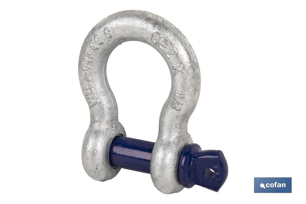 GRILLETE LIRA A. R. 1/2 13MM 2 TON