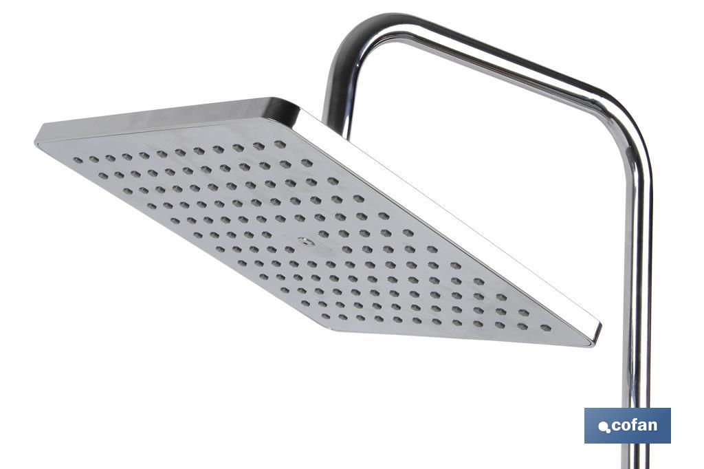 CABEZAL DUCHA CUADRADO LATÓN 300 X 300 MM