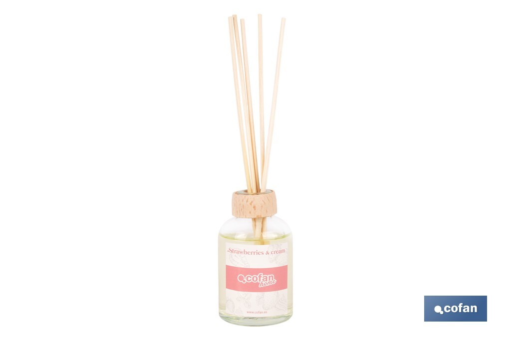 AMBIENTADOR DE VARILLAS STRAWBERRIES AND CREAM 50ML