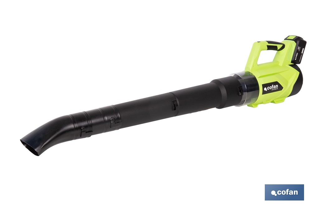 SOPLADORA ELÉCTRICA A BATERÍA LI-ION 20 V 22.500 RPM