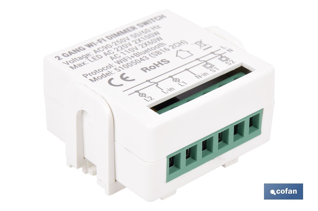 RELE REGULADOR DE INTENSIDAD INDIVIDUAL WIFI