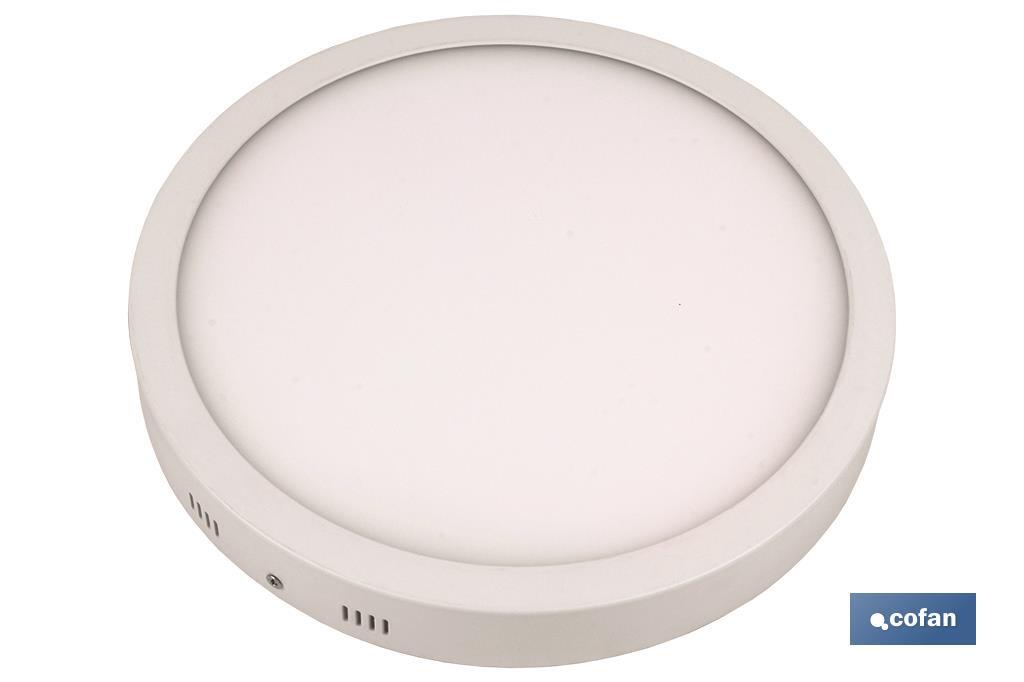 DOWNLIGHT SUPERFICIE BLANCO 6W Ø120mm