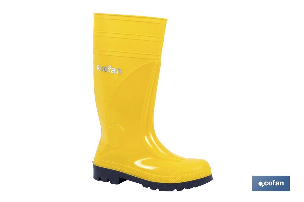 BOTA AGUA S5 AMARILLA T-45