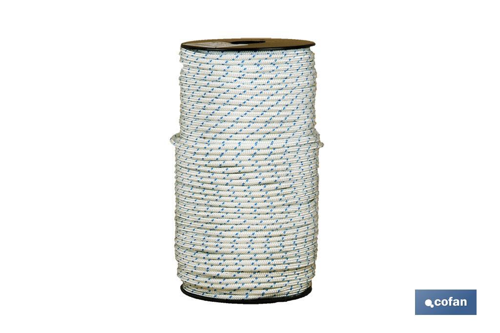 CARRETE CUERDA ESP. ARRANQUE 3 MM 100 MTS BCO CARRETE CUERDA ESP. ARRANQUE 3 MM 100 MTS BCO