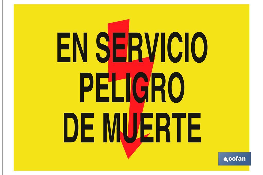 SEÑAL POLIESTIRENO 297X210 SEÑAL POLIESTIRENO 297X210