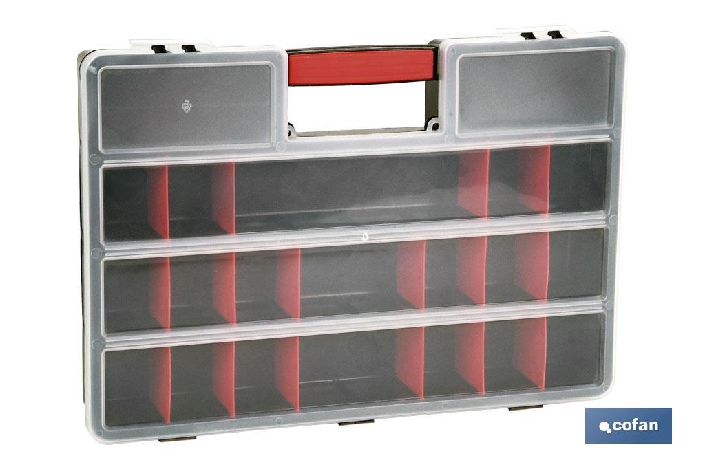 ESTUCHE SUPER 21 COMPARTIMENTOS 46X32X8 CM ESTUCHE SUPER 21 COMPARTIMENTOS 46X32X8 CM
