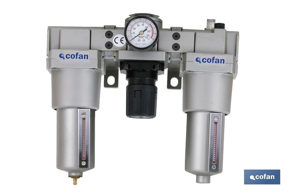 FILTRO REGULADOR+LUBRICANTE 1/2 FILTRO REGULADOR+LUBRICANTE 1/2