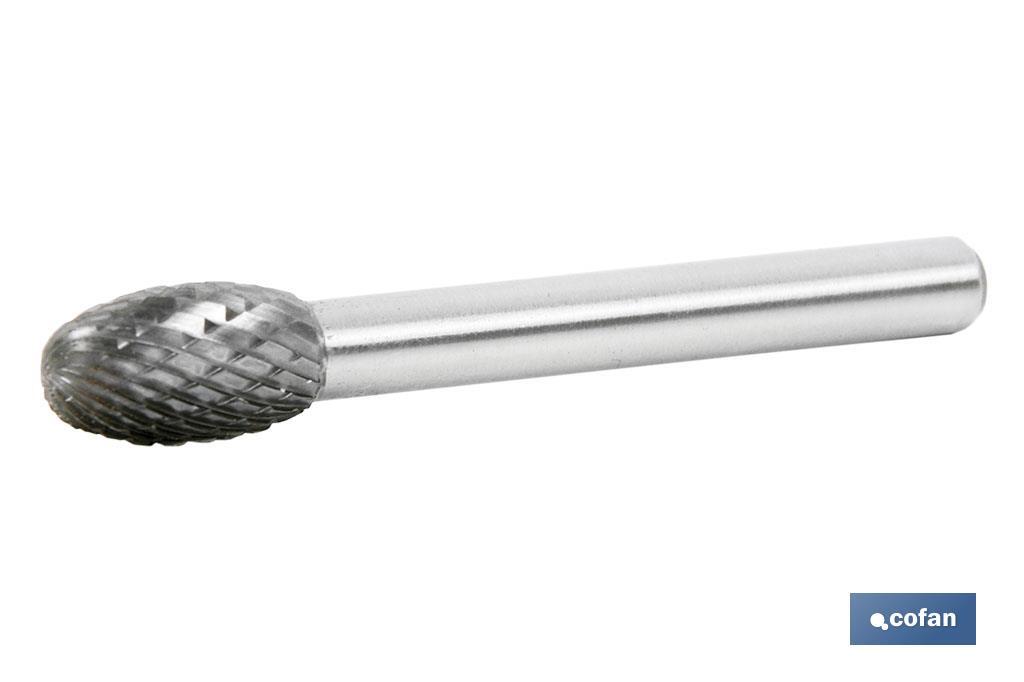 FRESA ROTATIVA OVAL 6mm. FRESA ROTATIVA OVAL 6mm.
