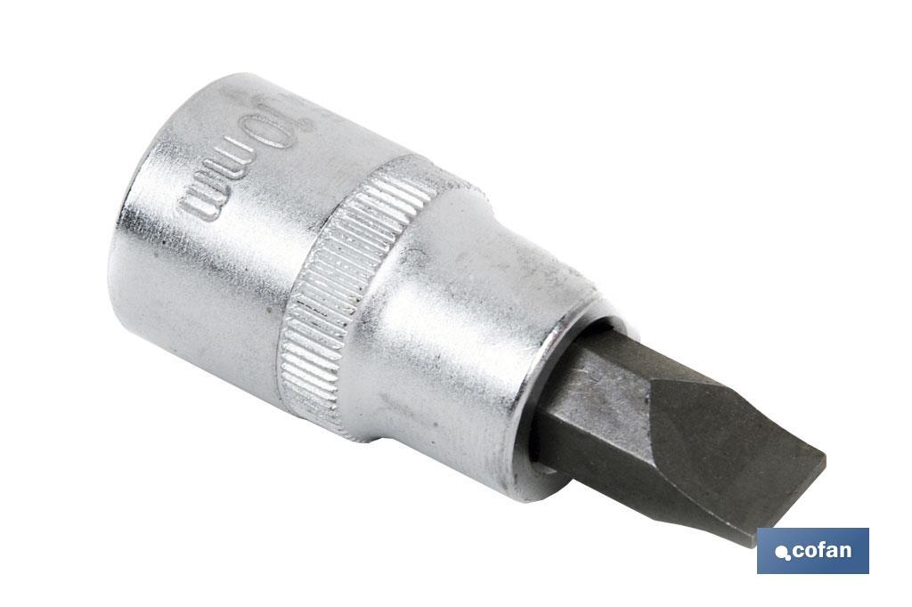 LLAVE DE VASO 1/4 CON PUNTA SL-4 LLAVE DE VASO 1/4 CON PUNTA SL-4