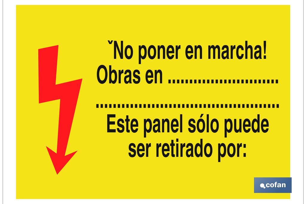SEÑAL POLIESTIRENO 297X210 SEÑAL POLIESTIRENO 297X210