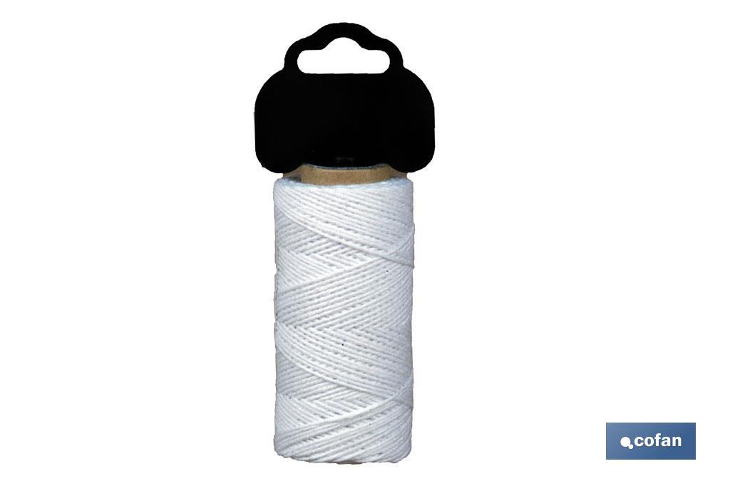 BLISTER BOBINA HILO DE ALGODON 50GRS BCO BLISTER BOBINA HILO DE ALGODON 50GRS BCO