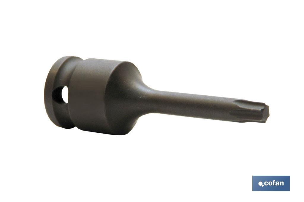 VASO IMPACTO 3/8 TORX MACHO T-15