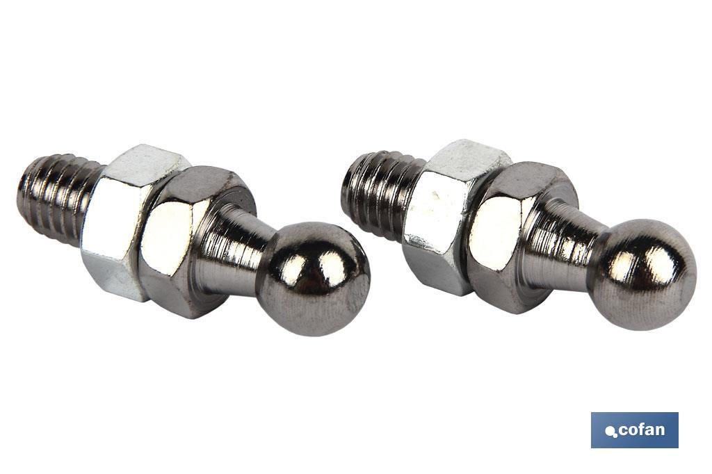 2 UDS ACCESORIO RÓTULA MACHO MUELLE NEUMÁTICO 8MM 2 UDS ACCESORIO RÓTULA MACHO MUELLE NEUMÁTICO 8MM
