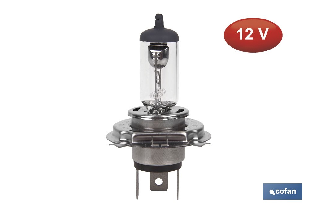 LÁMPARA HALÓGENA COFAN H4 (P43t) 12V 60/55W