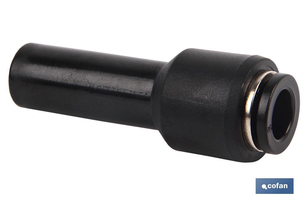 ESPIGA REDUCTOR PLASTICO 8/4 mm ESPIGA REDUCTOR PLASTICO 8/4 mm
