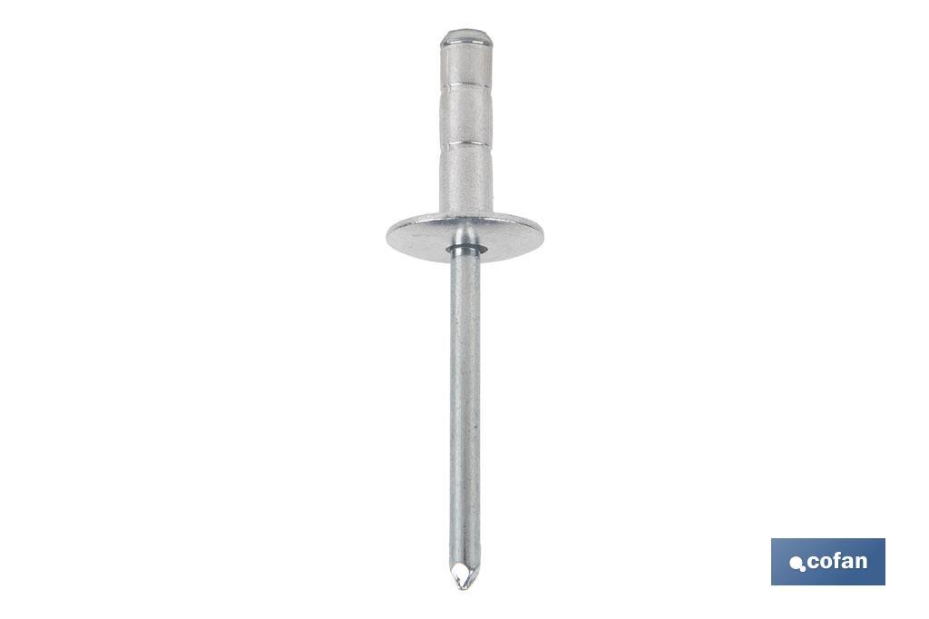 REMACHE ALA ANCHA MULTIGRIP 4,8 X 16 MM