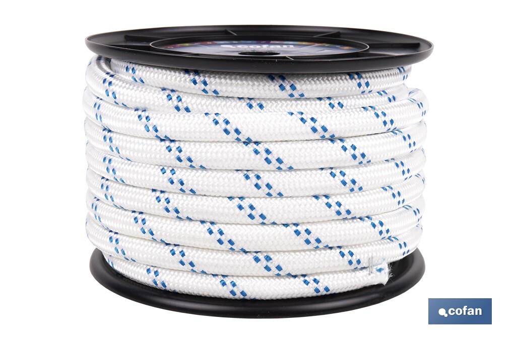 CUERDA TRENZADA POLI 18MM 20 MTS