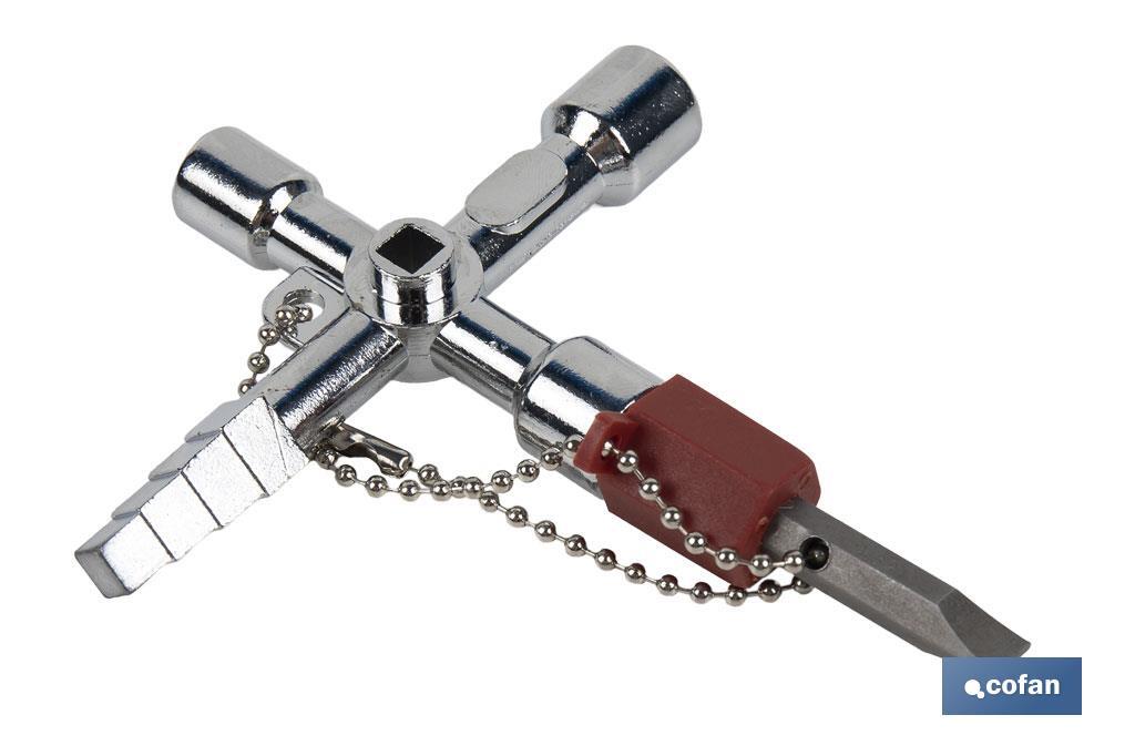 LLAVE DE CABINA 10 PERFILES