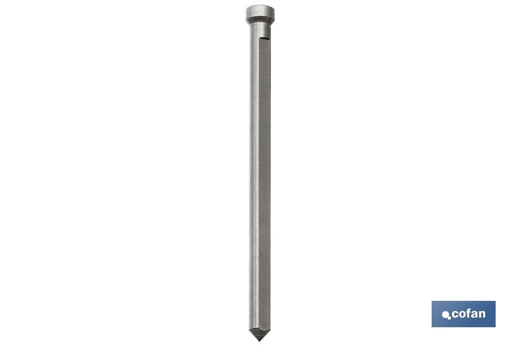 PUNZÓN TALADRO ELECTROMAGNÉTICO 6,35Ø L102MM PUNZÓN TALADRO ELECTROMAGNÉTICO 6,35Ø L102MM