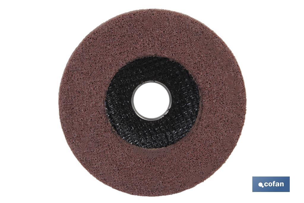 DISCO COMPACTO VELLON P/AMOLADORA Ø125 4A DESBASTE DISCO COMPACTO VELLON P/AMOLADORA Ø125 4A DESBASTE