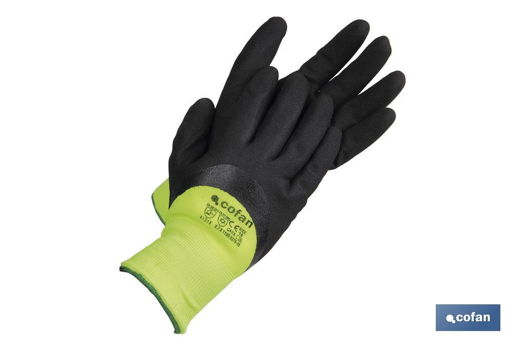 GUANTE IMPREG. NITRILO ESPUMA PROTECC. FRIO T-10 venta unitaria GUANTE IMPREG. NITRILO ESPUMA PROTECC. FRIO T-10 venta unitaria