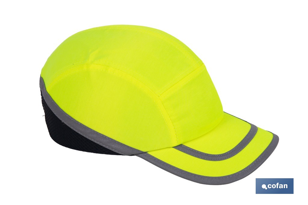 GORRA SPORT SEGURIDAD AMARILLO FLÚOR