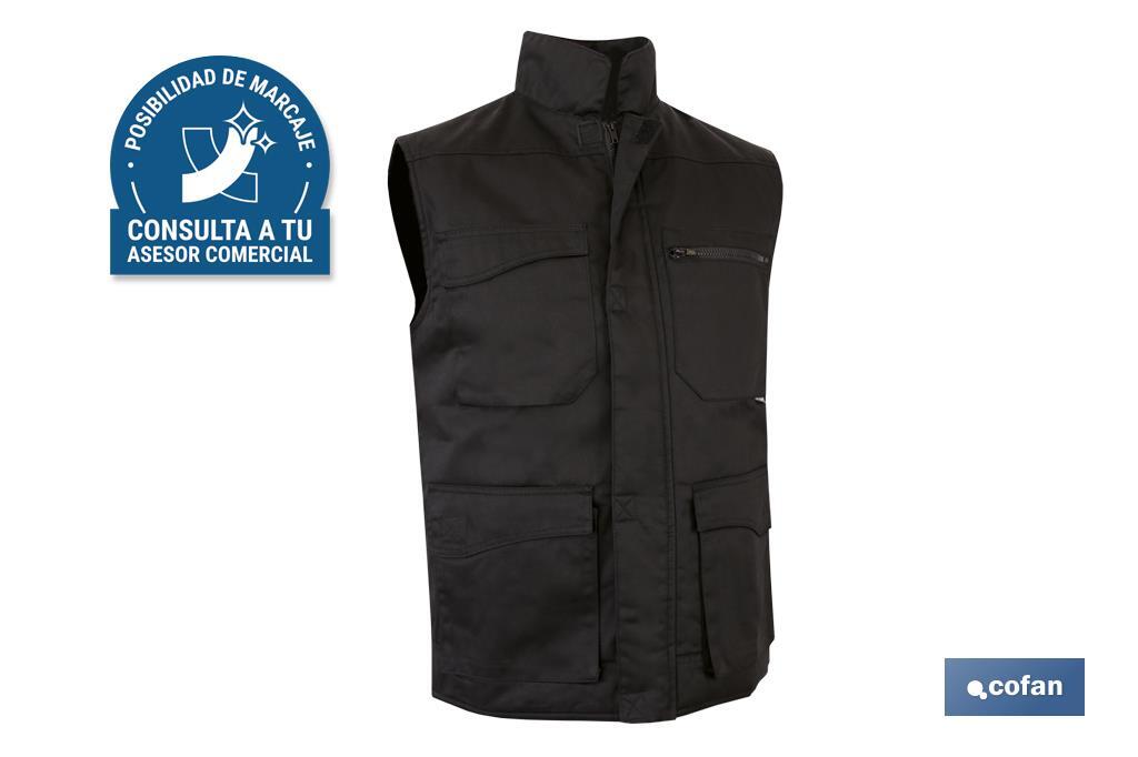 CHALECO MULTIBOLS. ACOLCHADO COLT 245gms/m NEGRO T-M CHALECO MULTIBOLS. ACOLCHADO COLT 245gms/m NEGRO T-M