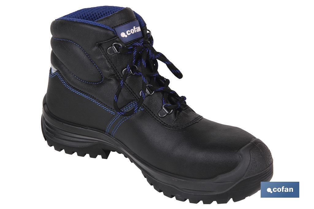 BOTA PIEL NEGRO S3 MODELO ISKUR T 43