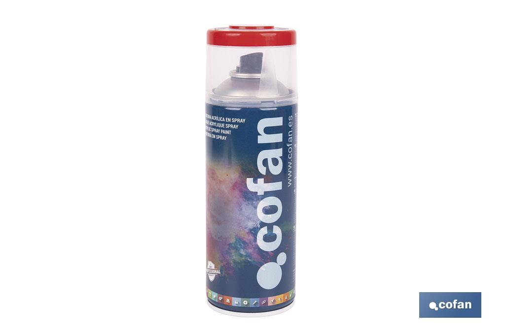 PINTURA ACRIL. 400ML 3000-ROJO FUEGO