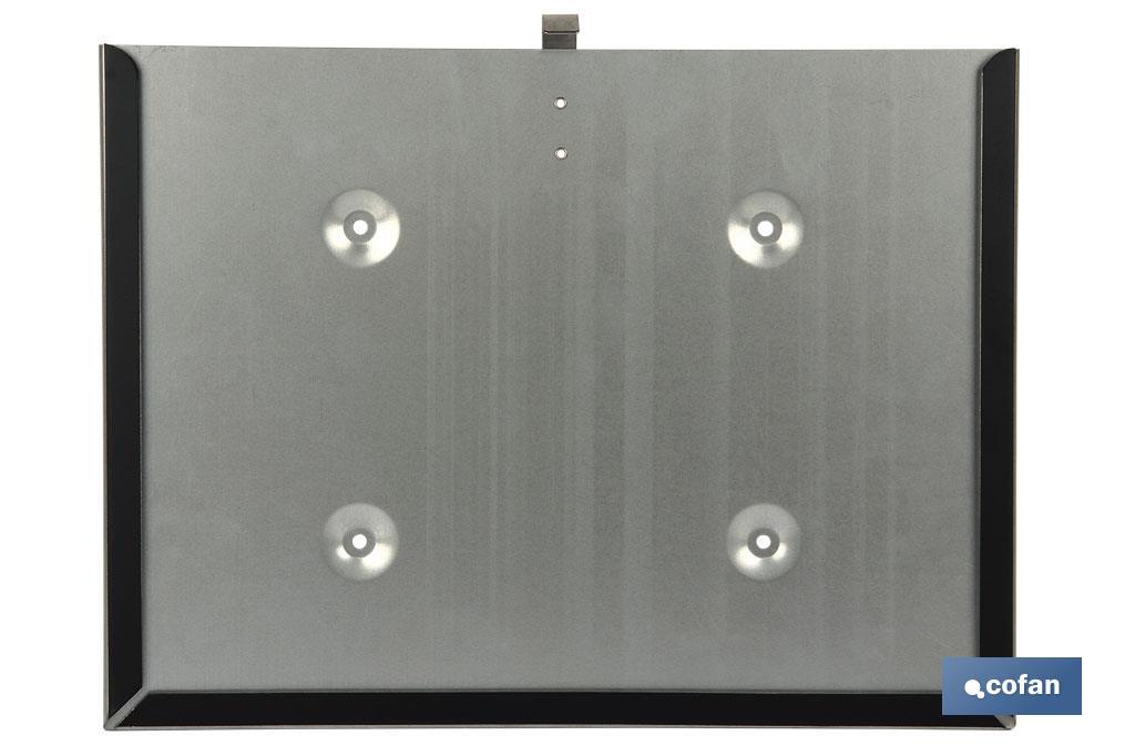 SOPORTE PARA PLACA V-11 M. PELIGROSAS SOPORTE PARA PLACA V-11 M. PELIGROSAS