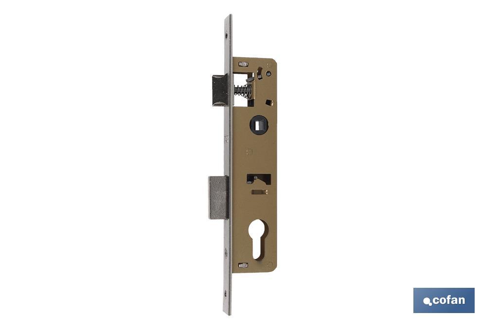 Cerradura Embutir+cerradero D85 E20 F22 Níquel (P/Metal) Cerradura Embutir+cerradero D85 E20 F22 Níquel (P/Metal)