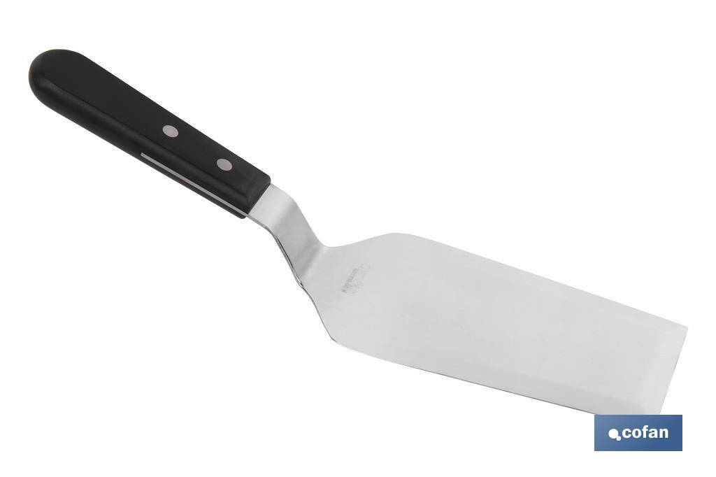 ESPÁTULA ACODADA PARA BARBACOA 17 CM