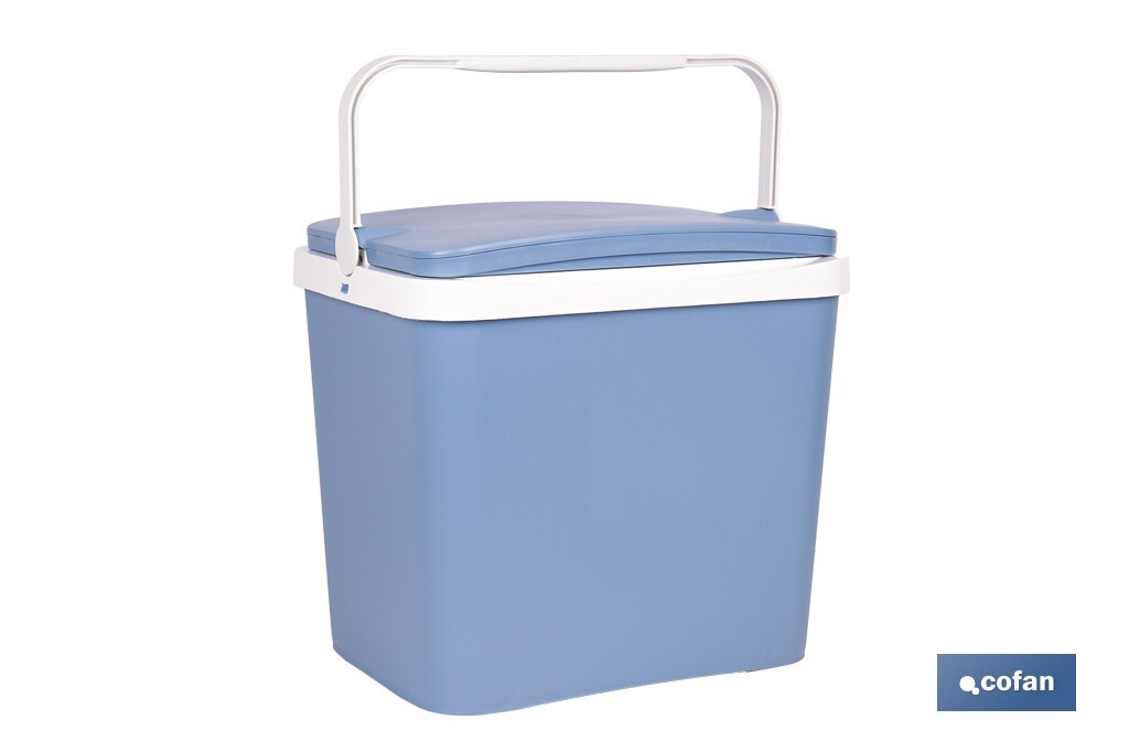 NEVERA RÍGIDA 24 L AZUL CLARO