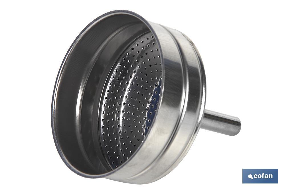 EMBUDO CAFETERA CONSTANZA 6 TAZAS ACERO INOX EMBUDO CAFETERA CONSTANZA 6 TAZAS ACERO INOX