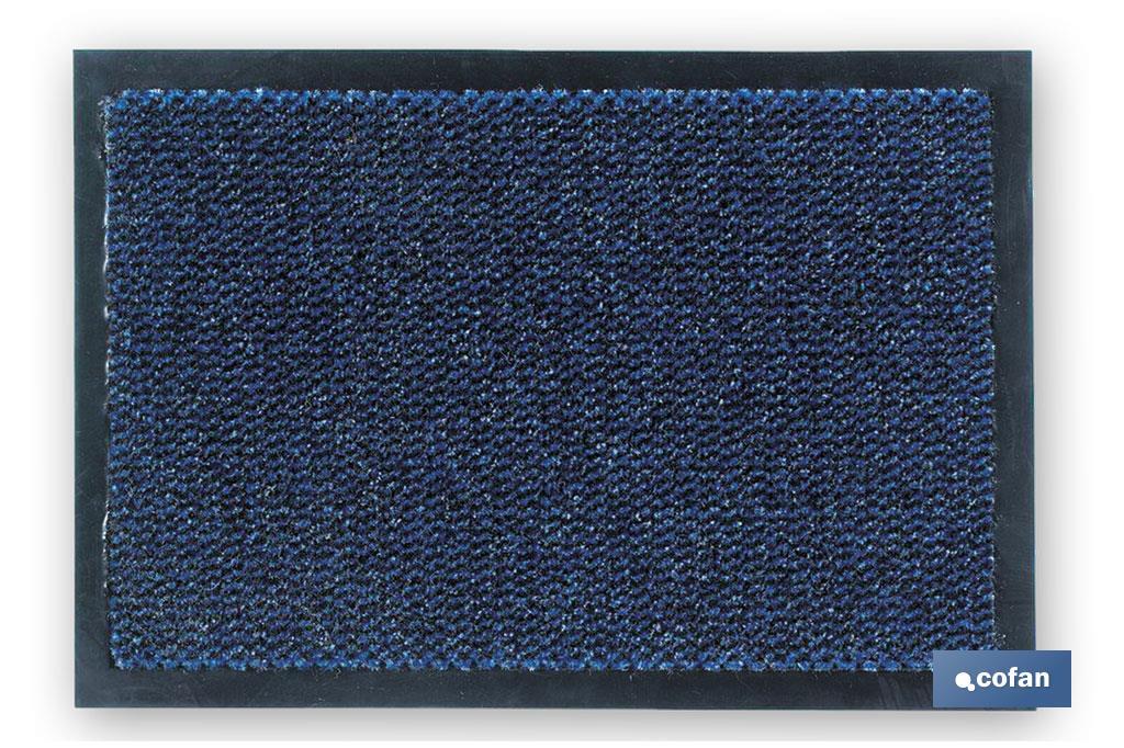 FELPUDO INTERIOR POLIPROPILENO 40X60CM AZUL FELPUDO INTERIOR POLIPROPILENO 40X60CM AZUL