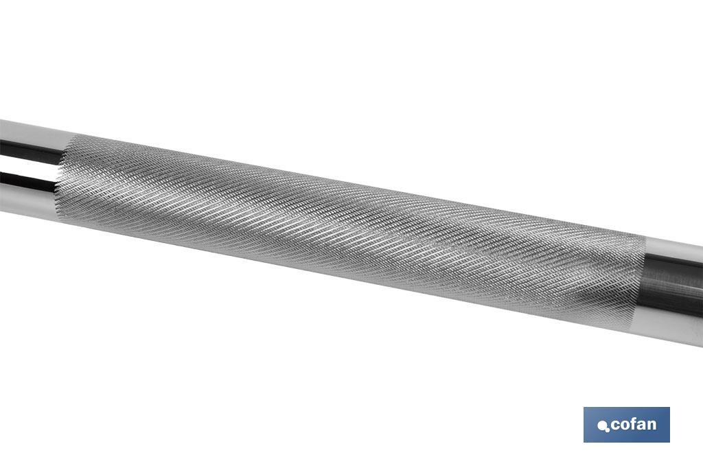 BARRA DE APOYO RECTA ANTIDESLIZANTE DE ACERO INOXIDABLE 304 (40 X 2.5 CM)