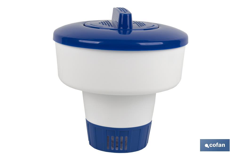 DOSIFICADOR DE CLORO PISCINAS PASTILLA 200 G Ø175 X 195 MM