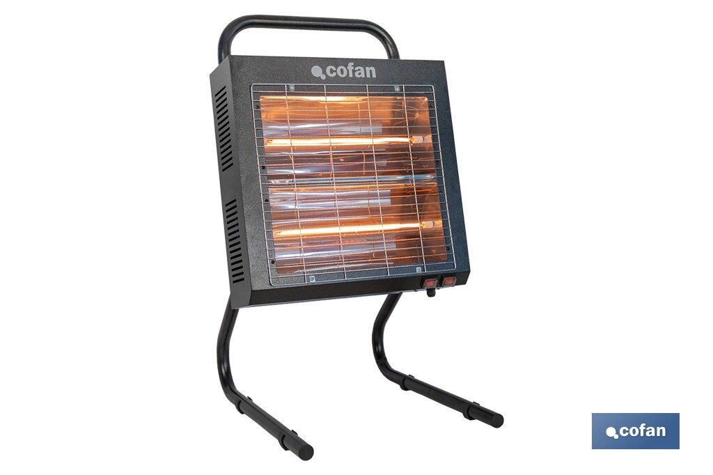 CALEFACTOR ONDA CORTA DE INFRARROJOS 1500/3000W