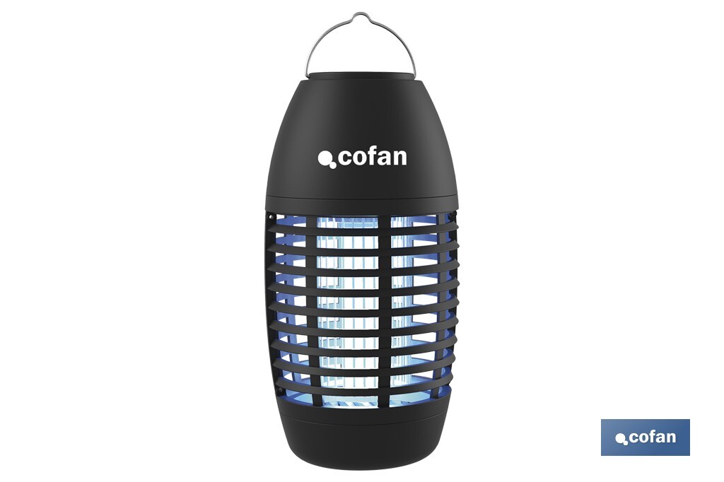 LAMPARA LED ANTIINSECTOS USB RECARGABLE