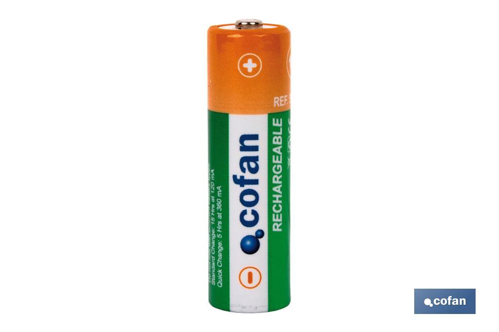 BLISTER 4 PILAS RECARGABLES AA 2300mAh BLISTER 4 PILAS RECARGABLES AA 2300mAh