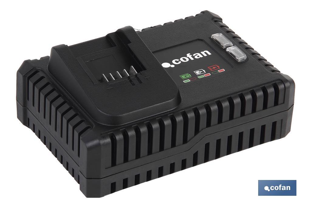 CARGADOR BATERIAS CARGA RAPIDA 4,0A - 18V CARGADOR BATERIAS CARGA RAPIDA 4,0A - 18V