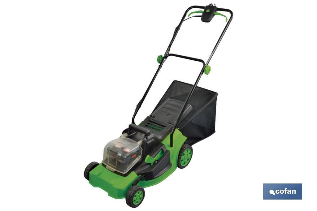 CORTACESPED ELÉCTRICO CON RUEDAS REACONDICIONADO 36V 3200 RPM 5 POSICIONES DE CORTE