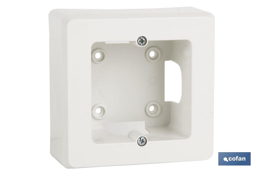 ZÓCALO SUPERFICIE 94X96X43 PARA 1 ELEMENTO. BLANCO ZÓCALO SUPERFICIE 94X96X43 PARA 1 ELEMENTO. BLANCO