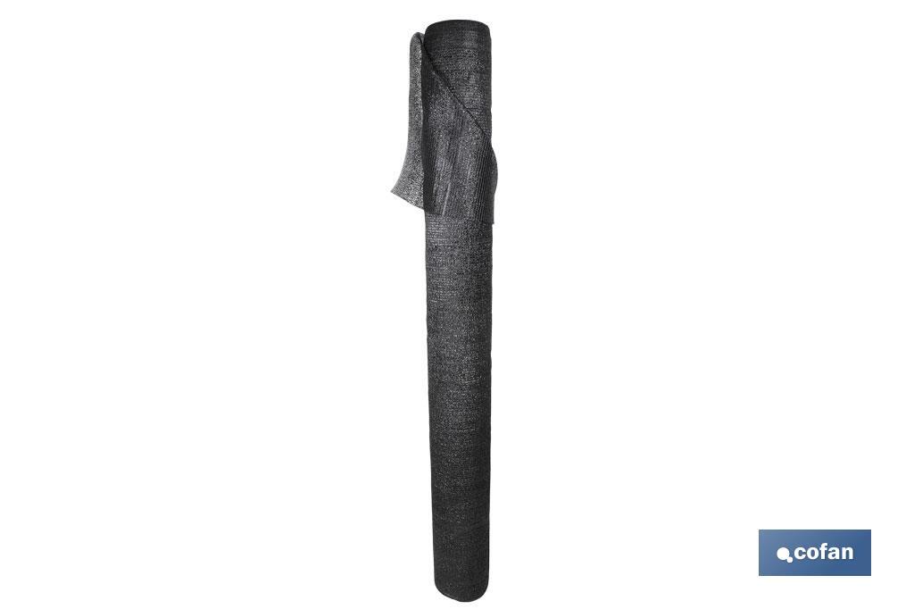 MALLA SOMBREO NEGRA 80% / 90 Grs - 2 x 100 Mts MALLA SOMBREO NEGRA 80% / 90 Grs - 2 x 100 Mts