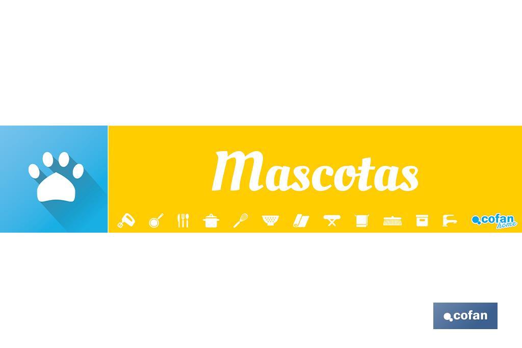 SEÑALETICA IMANTADA PARA EXPOSITOR 975 x 200 mm - MASCOTAS