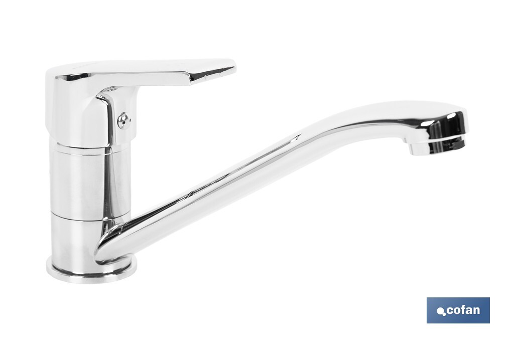 GRIFO MONOMANDO FREGADERO CAÑO BAJO MODELO ROSS